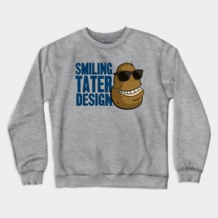 Smiling Tater Design Crewneck Sweatshirt